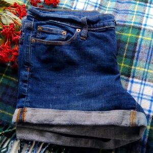 Denim shorts banana republic